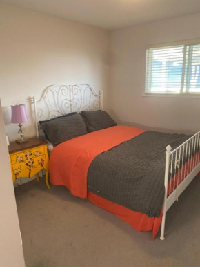 Large bedroom with separate bathroom